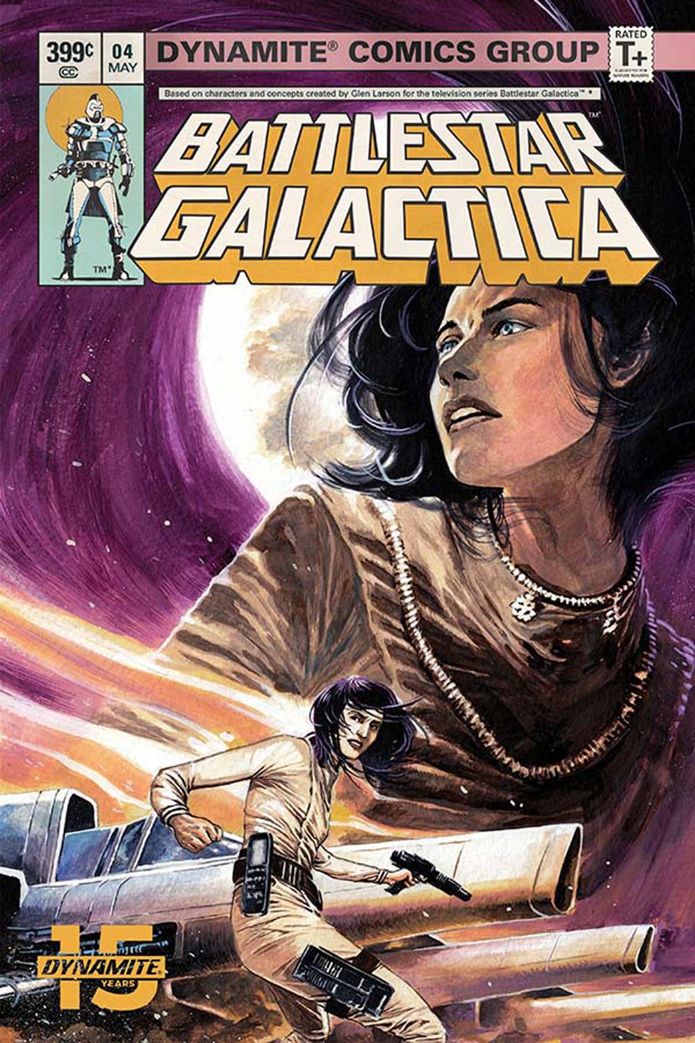 DYNAMITE DYNAMITE BATTLESTAR GALACTICA CLASSIC #4 CVR A RUDY