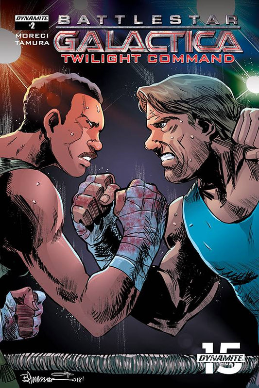 DYNAMITE DYNAMITE BATTLESTAR GALACTICA TWILIGHT COMMAND #3 CVR B TEMURA