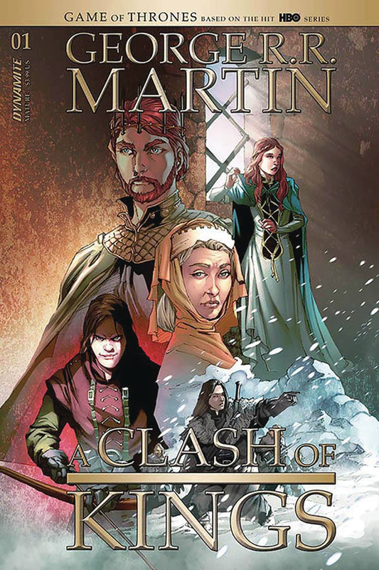 DYNAMITE DYNAMITE GEORGE RR MARTIN A CLASH OF KINGS #1 CVR B RUBI (MR)