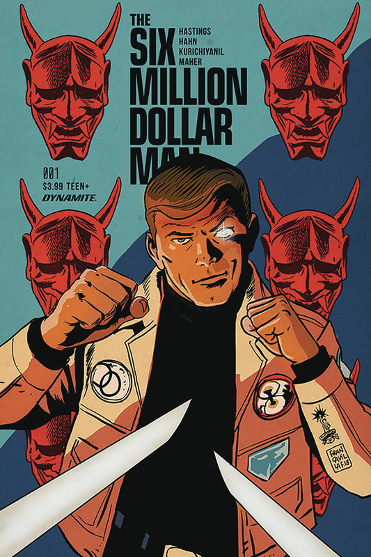 DYNAMITE DYNAMITE SIX MILLION DOLLAR MAN #1 CVR C FRANCAVILLA