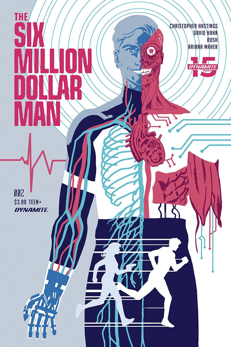DYNAMITE DYNAMITE SIX MILLION DOLLAR MAN #2 CVR A WALSH