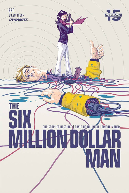 DYNAMITE DYNAMITE SIX MILLION DOLLAR MAN #5 CVR A WALSH