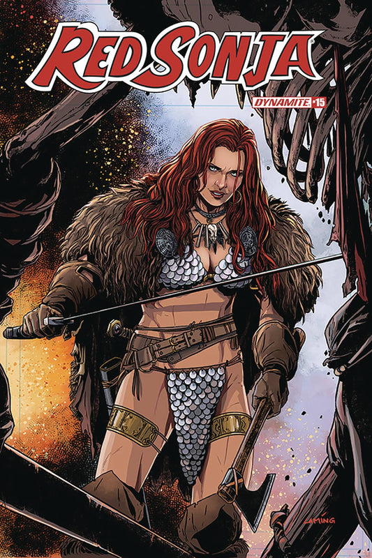 DYNAMITE IDW PUBLISHING RED SONJA #15 CVR D LAMING