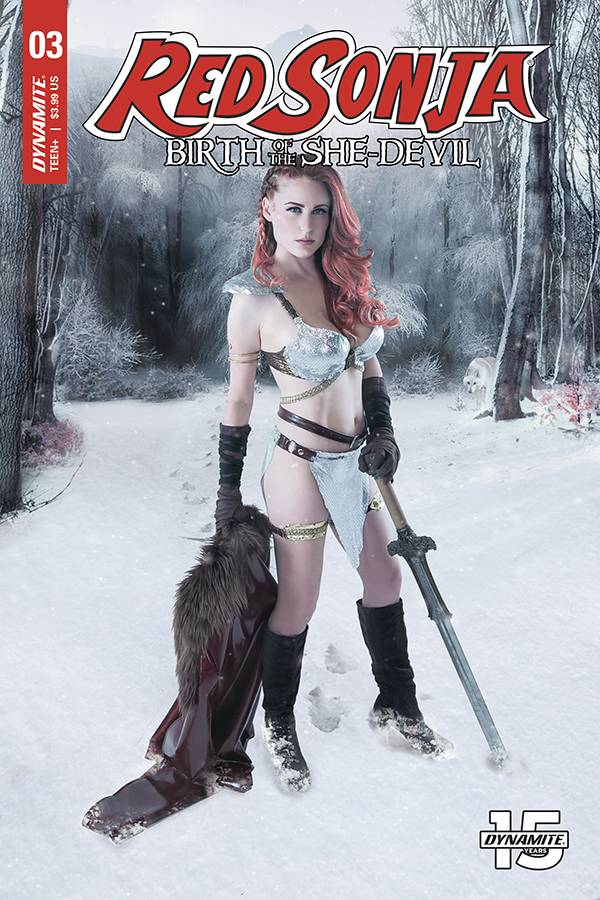 DYNAMITE RED SONJA BIRTH OF SHE DEVIL #3 CVR C COSPLAY