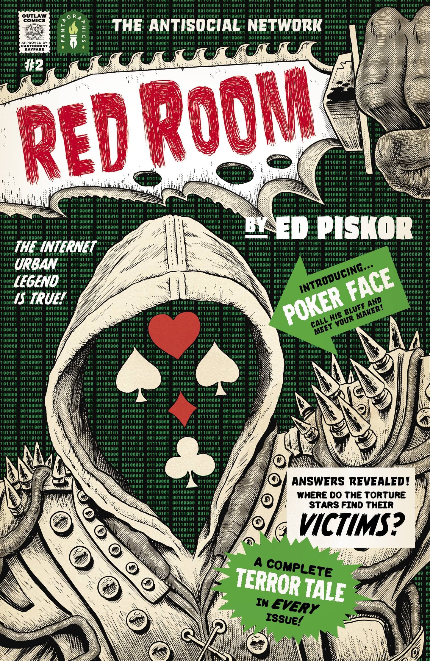 FANTAGRAPHICS BOOKS COMIC BOOK RED ROOM #2