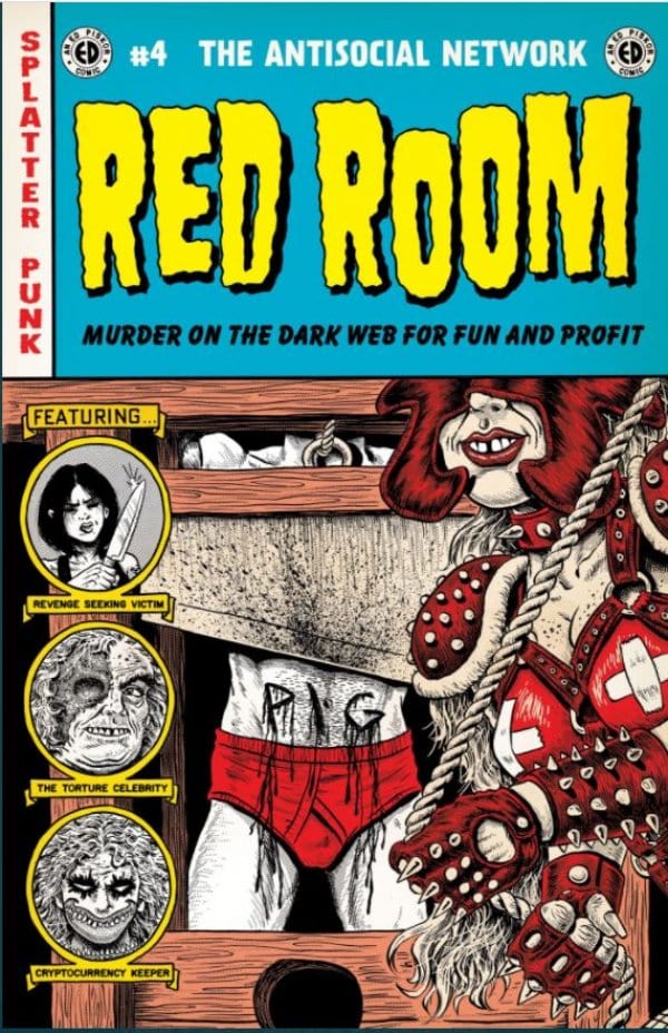 FANTAGRAPHICS BOOKS COMIC BOOK RED ROOM #4 CVR A PISKOR