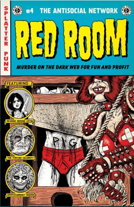 FANTAGRAPHICS BOOKS COMIC BOOK RED ROOM #4 CVR A PISKOR