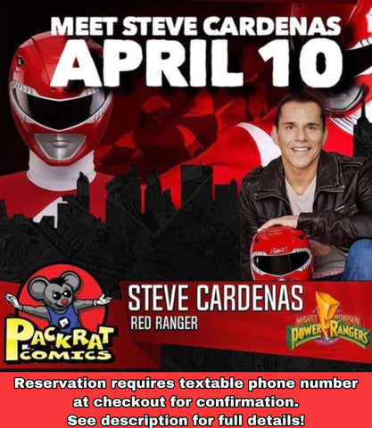 Steve Cardenas Reservation Sunday April 10, 2022 - Packrat Comics