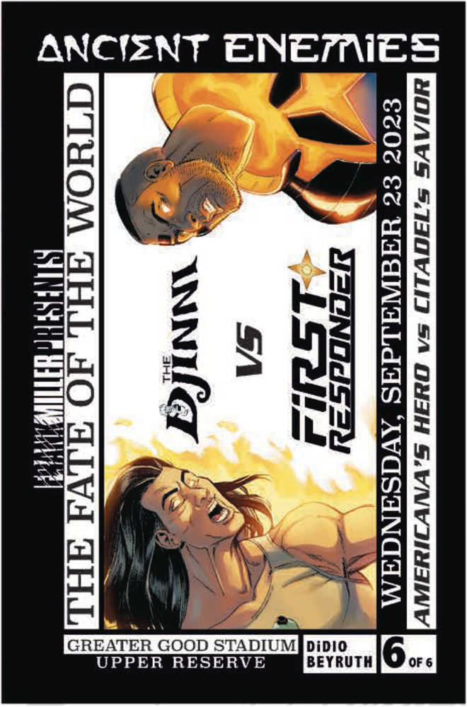 FRANK MILLER PRESENTS LLC COMIC BOOK Ancient Enemies #6 (Of 6) Cover A Beyruth