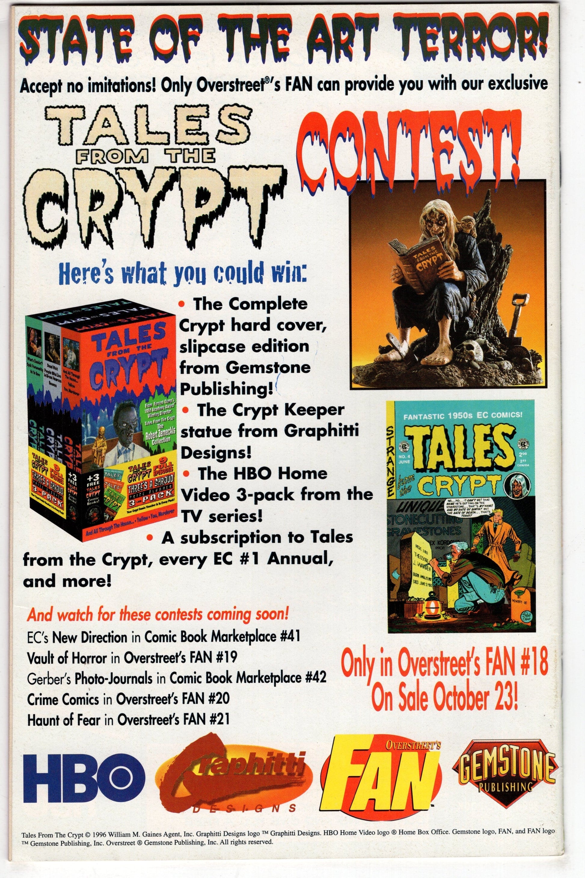 Gemstone comic VF Shock Suspenstories (1992 Gemstone) #18