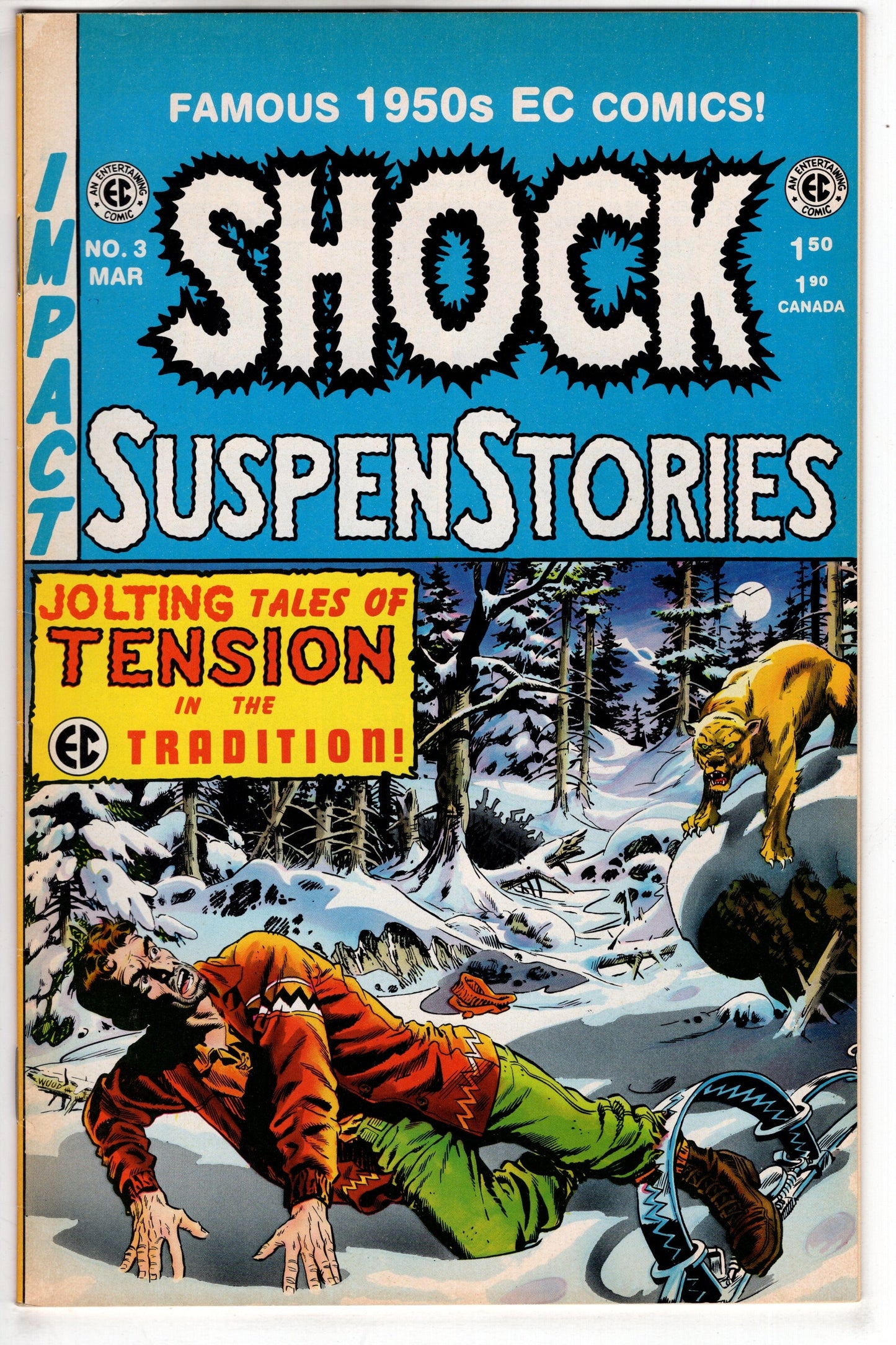 Gemstone comic VF Shock Suspenstories (1992 Gemstone) #3