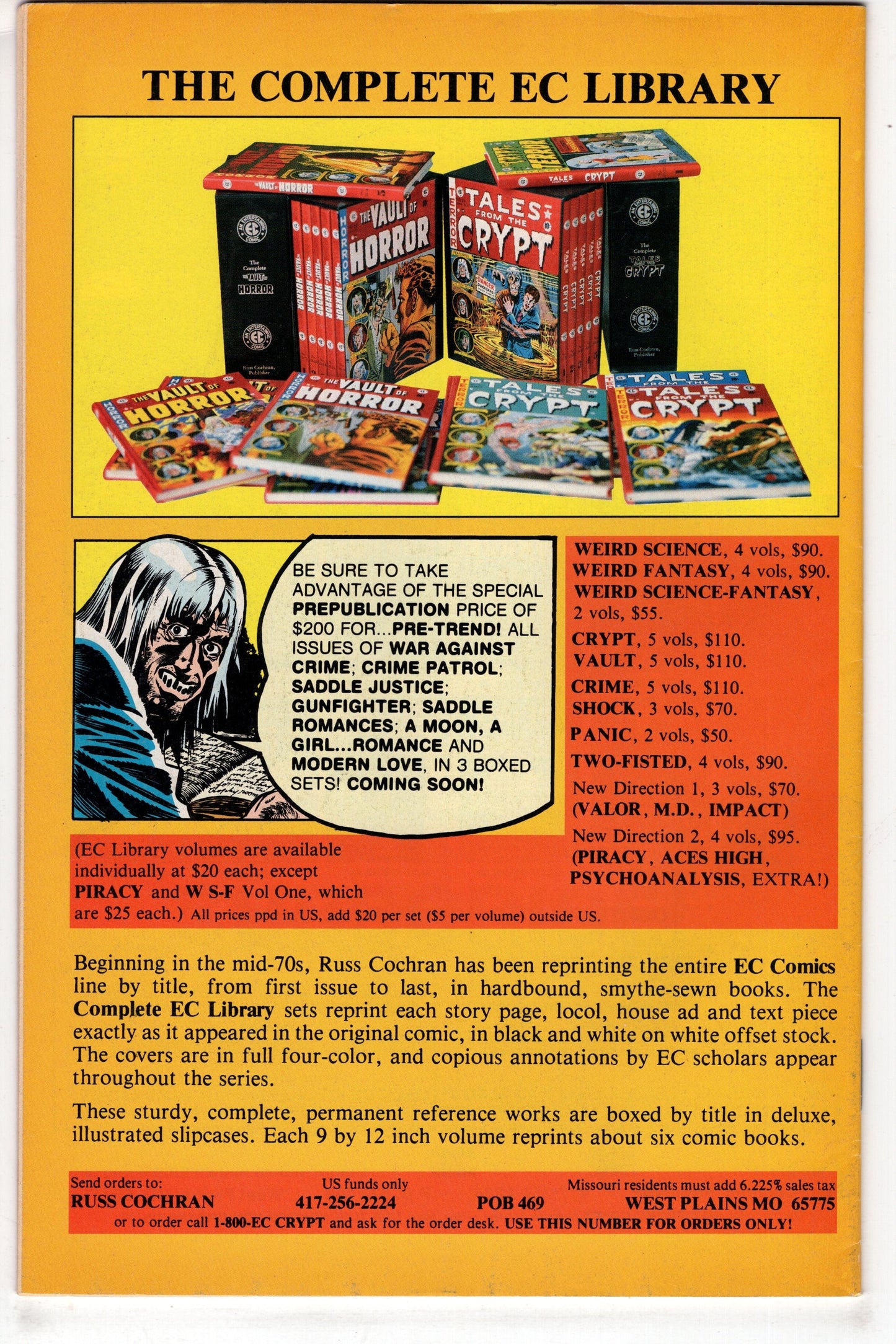 Gemstone comic VF Shock Suspenstories (1992 Gemstone) #3