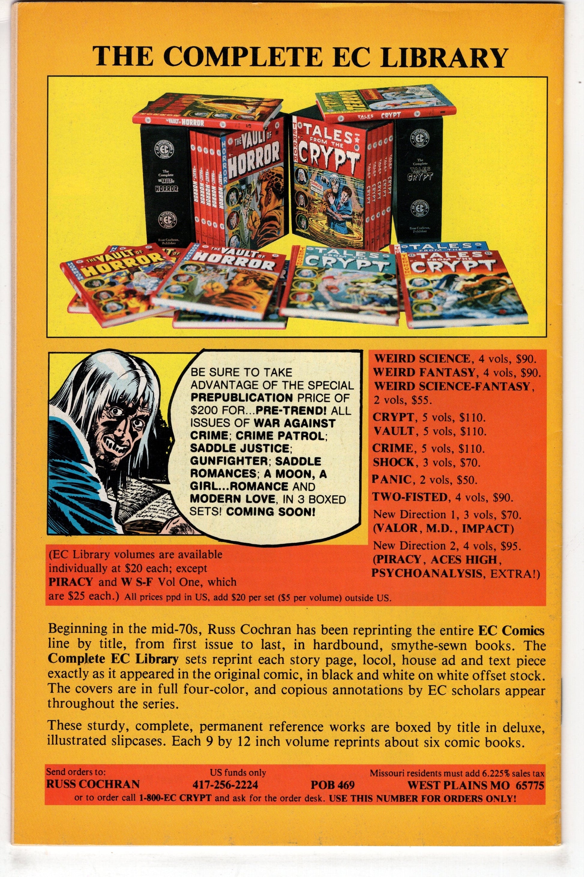 Gemstone comic VF Shock Suspenstories (1992 Gemstone) #3