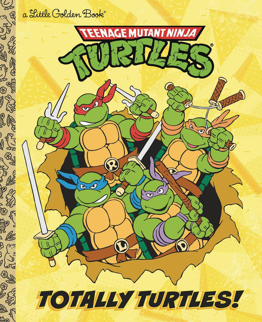 GOLDEN BOOKS KIDS TMNT TOTALLY TURTLES LITTLE GOLDEN BOOK