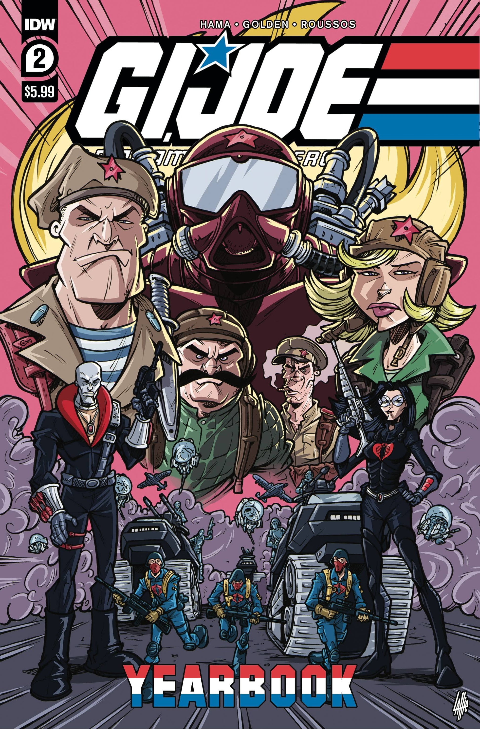 IDW COMIC BOOK GI JOE A REAL AMERICAN HERO YEARBOOK #2