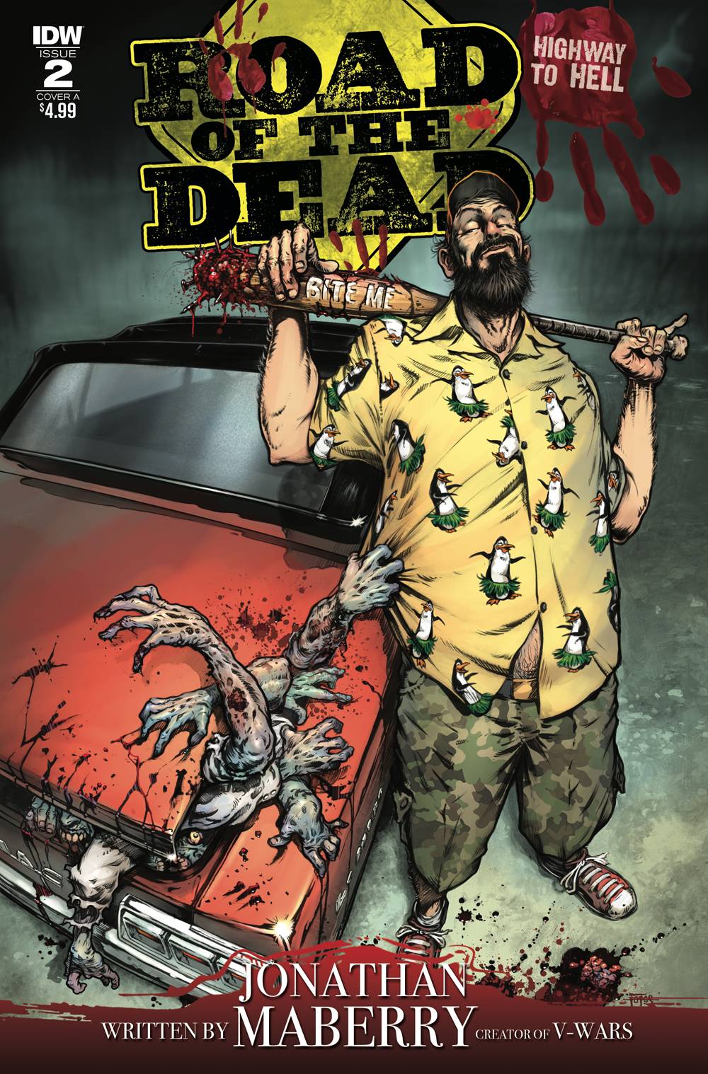 IDW idw ROAD OF THE DEAD HIGHWAY TO HELL #2 CVR A SANTIPEREZ