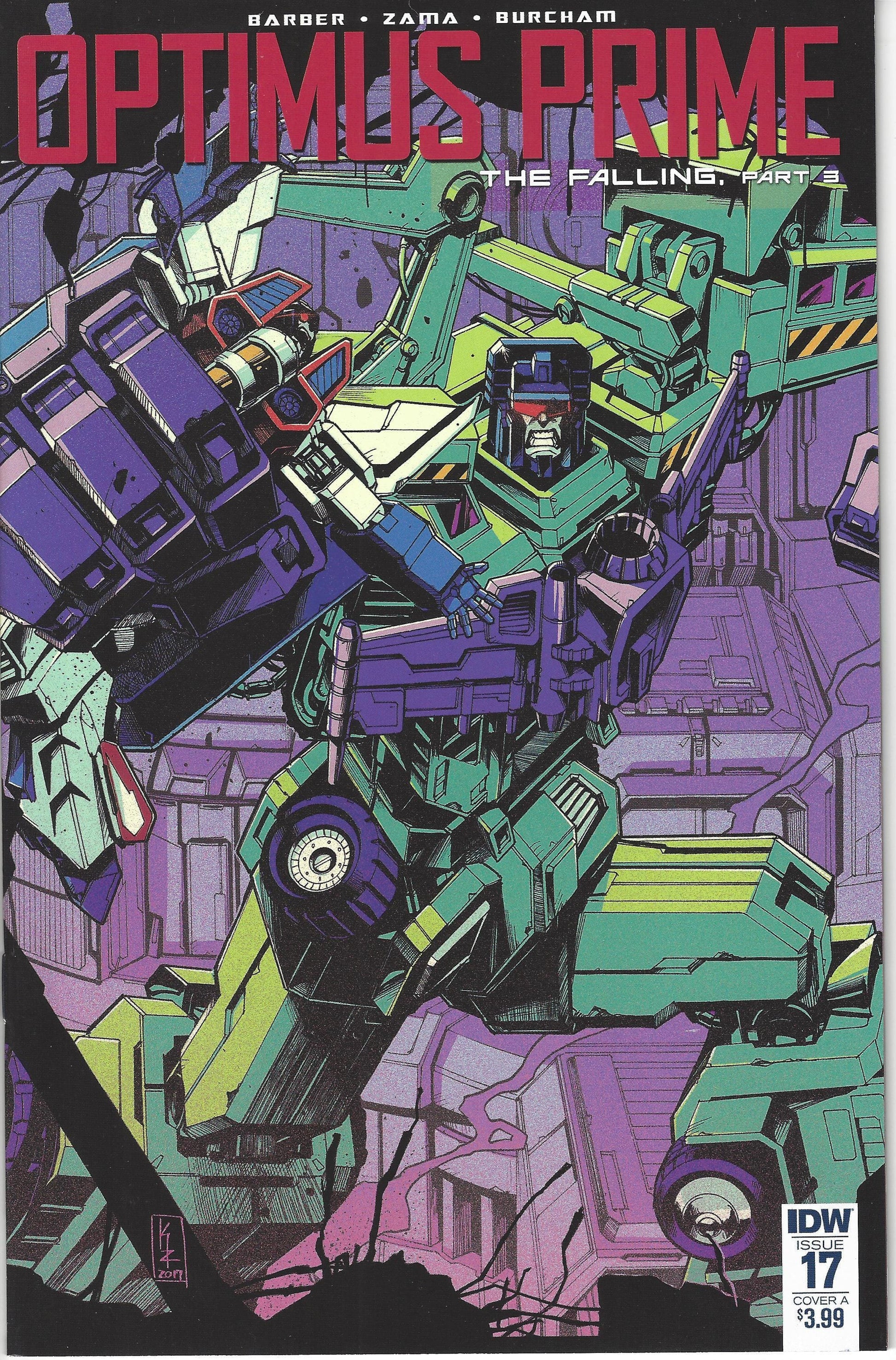 IDW OPTIMUS PRIME #17 CVR A ZAMA