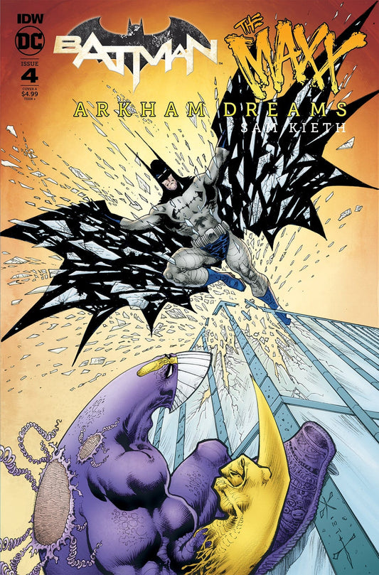 IDW PUBLISHING comic book BATMAN THE MAXX ARKHAM DREAMS #4 (OF 5) CVR A KIETH