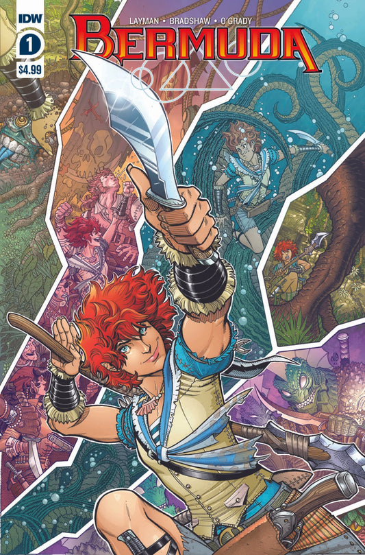 IDW PUBLISHING COMIC BOOK BERMUDA #1 (OF 4) CVR A BRADSHAW (RES)