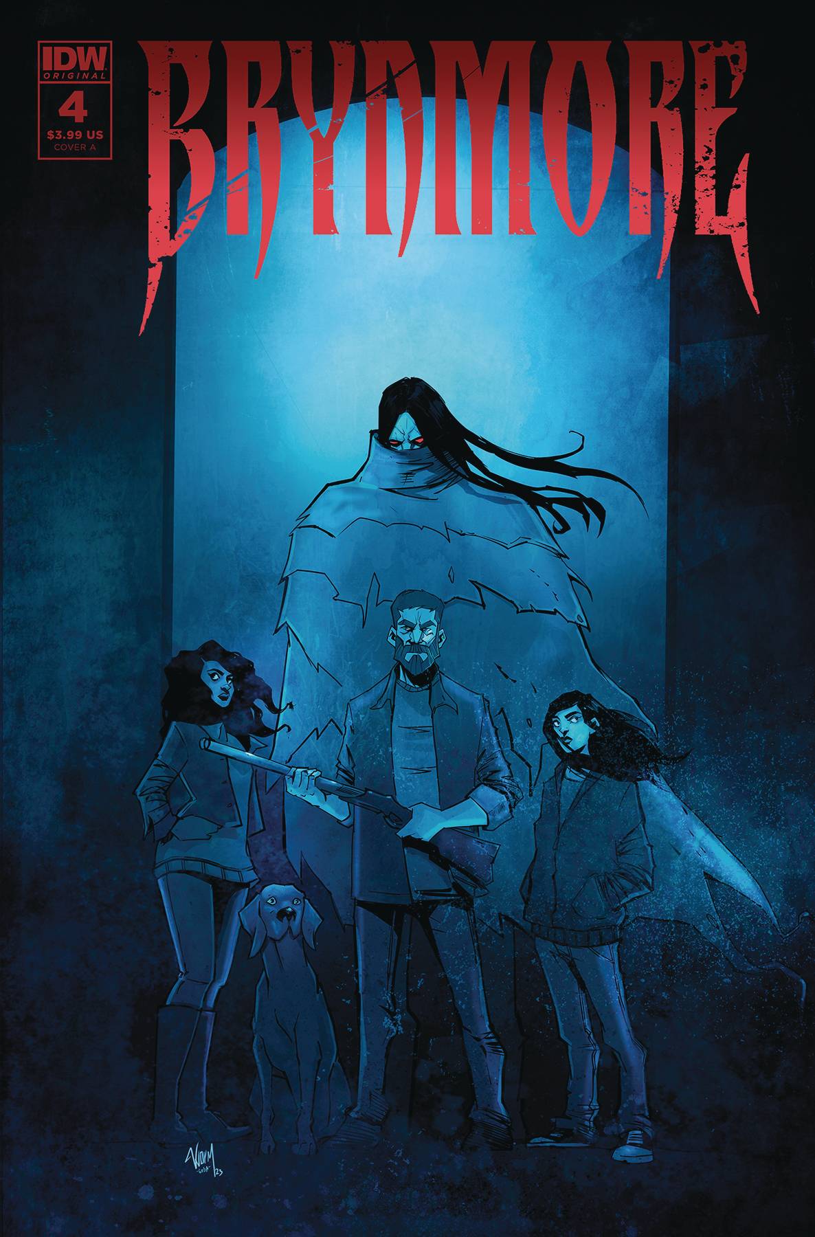 IDW PUBLISHING COMIC BOOK BRYNMORE #4 CVR A DAMIEN WORM