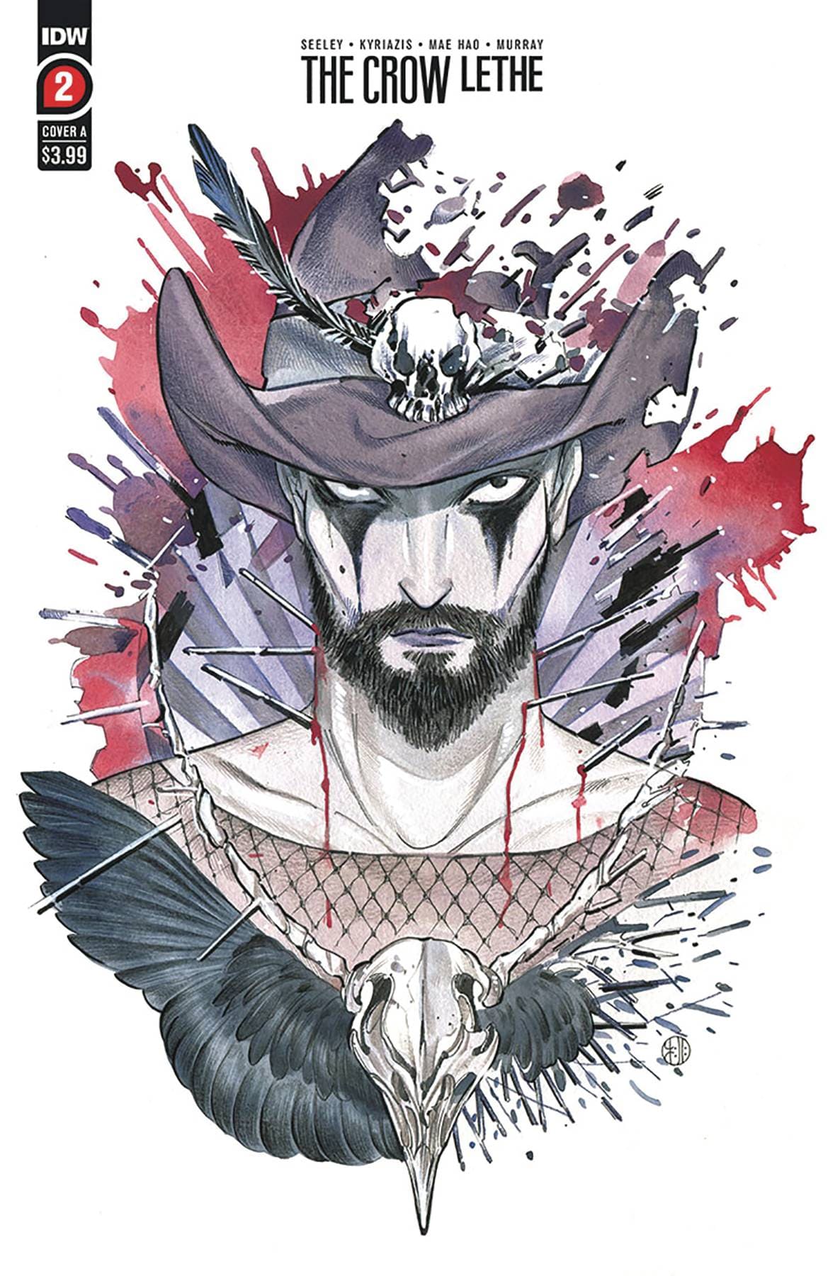 IDW PUBLISHING COMIC BOOK CROW LETHE #2 (OF 3) 2ND PTG PEACH MOMOKO CVR