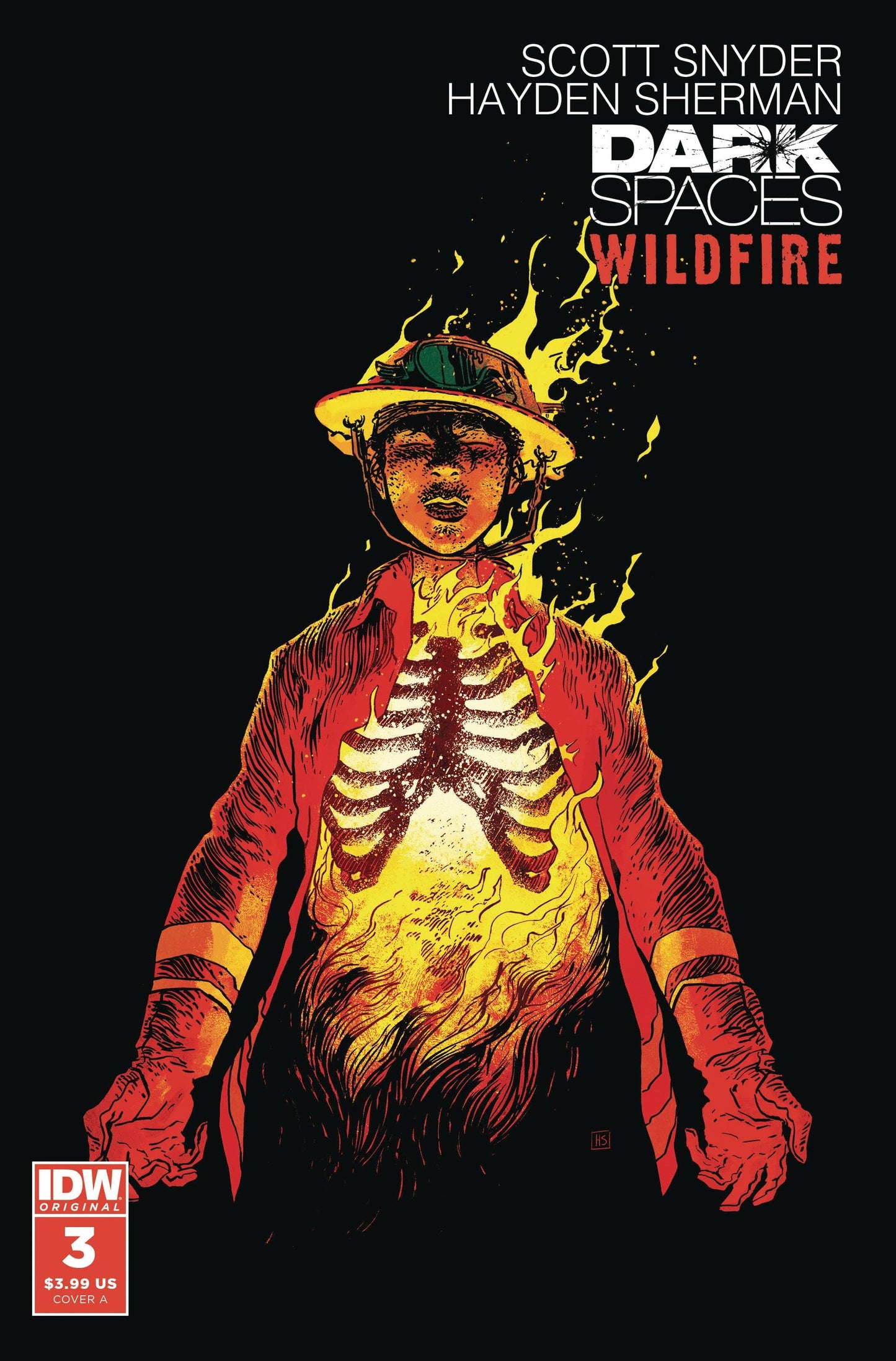 IDW PUBLISHING COMIC BOOK DARK SPACES WILDFIRE #3 CVR A SHERMAN (MR)
