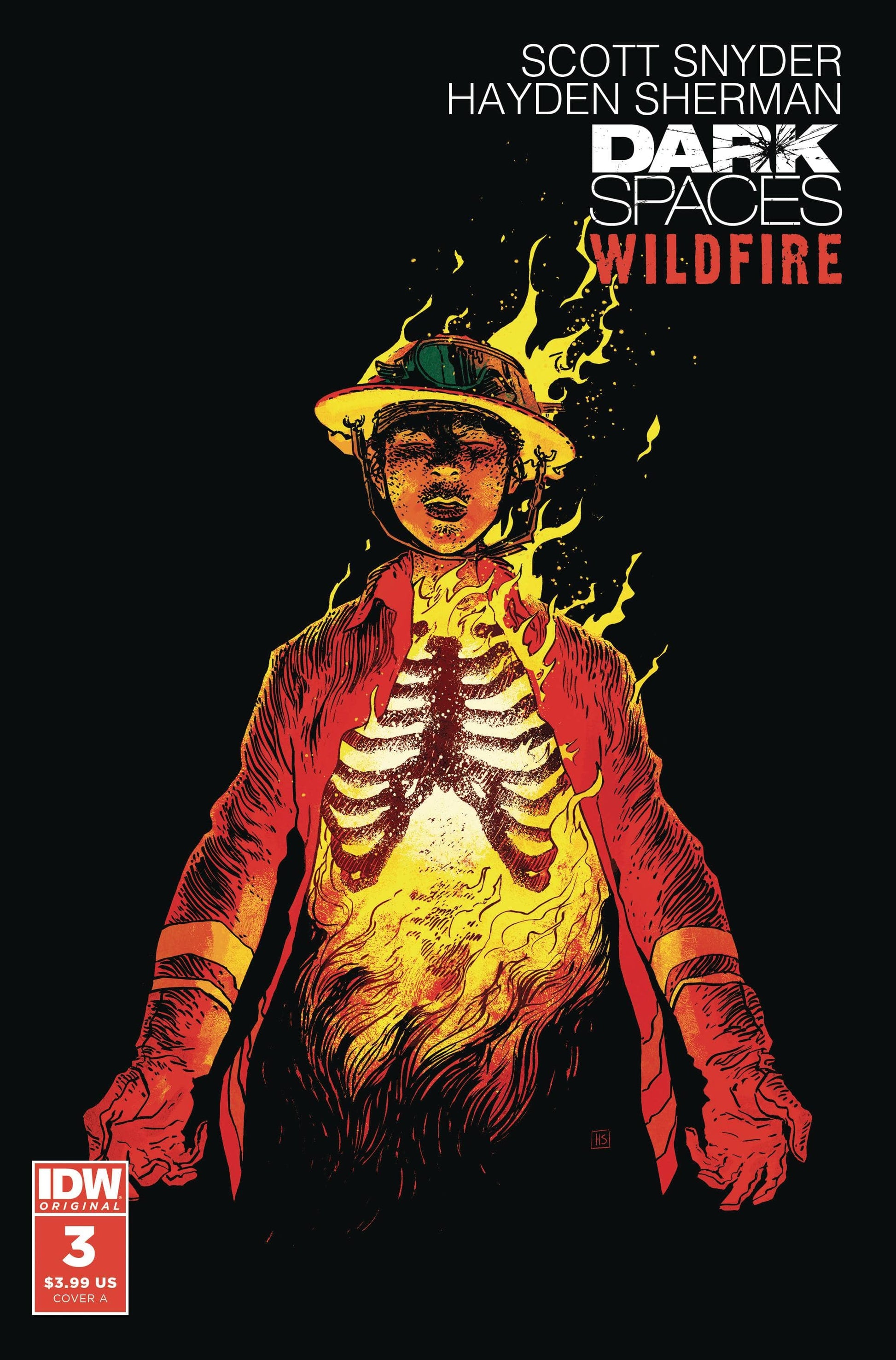 IDW PUBLISHING COMIC BOOK DARK SPACES WILDFIRE #3 CVR A SHERMAN (MR)