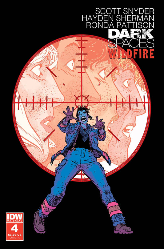 IDW PUBLISHING COMIC BOOK DARK SPACES WILDFIRE #4 CVR A SHERMAN (MR)