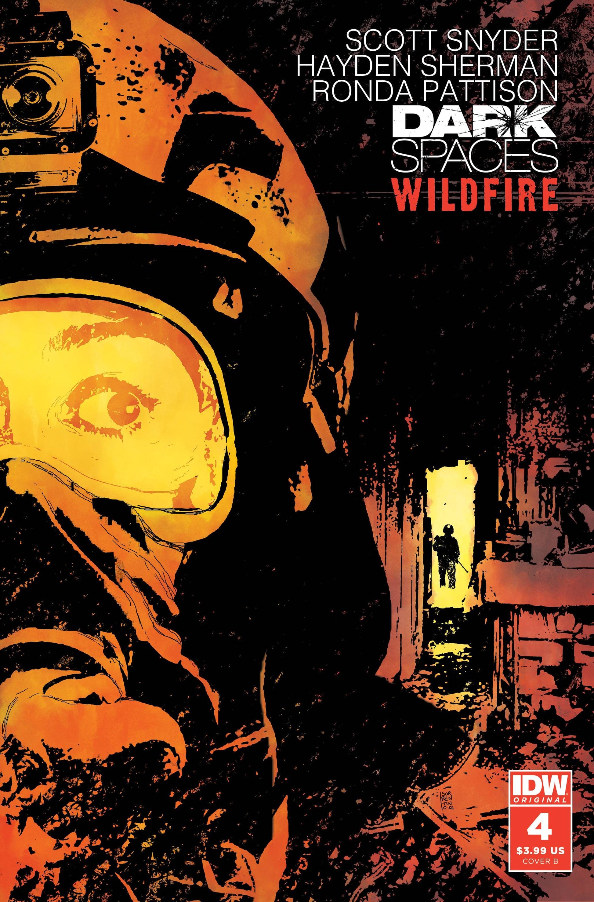 IDW PUBLISHING COMIC BOOK DARK SPACES WILDFIRE #4 CVR B SORRENTINO (MR)