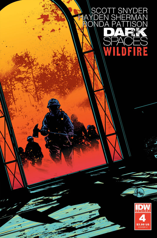 IDW PUBLISHING COMIC BOOK DARK SPACES WILDFIRE #4 CVR C ANGEL HERNANDEZ (MR)