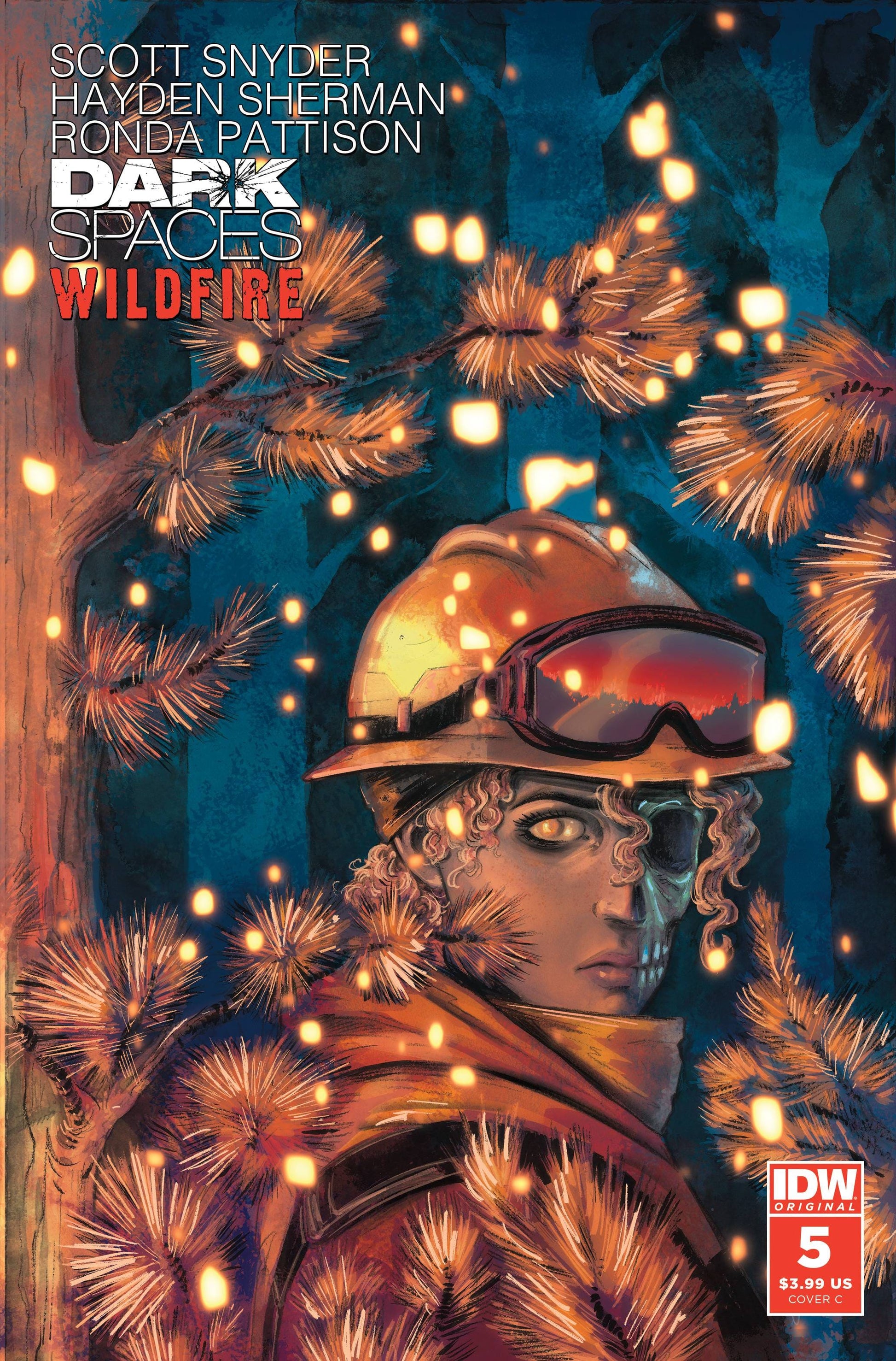 IDW PUBLISHING COMIC BOOK DARK SPACES WILDFIRE #5 CVR C PATRIDGE (MR)