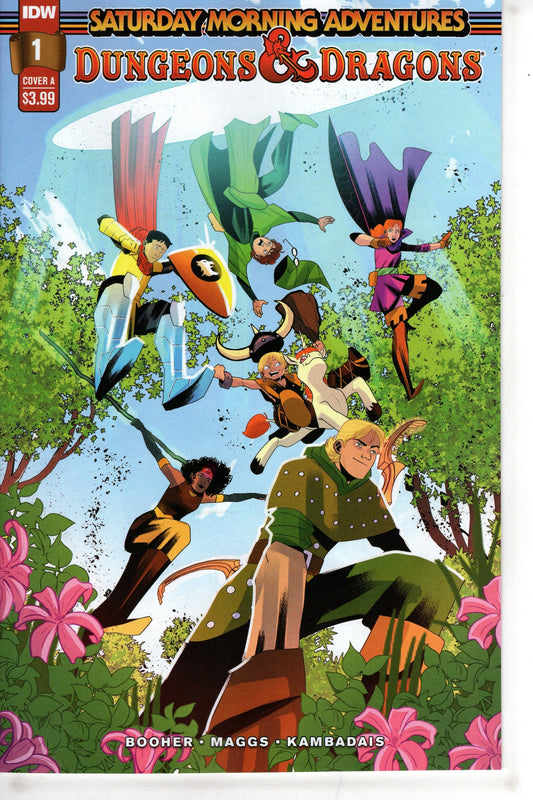 IDW PUBLISHING COMIC BOOK DUNGEONS & DRAGONS SATURDAY MORNING ADV #1 CVR A KAMBADAIS