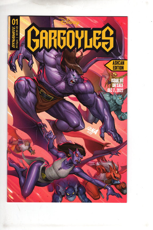 IDW PUBLISHING COMIC BOOK Gargoyles 1 Dynamite Ashcan One Per Store