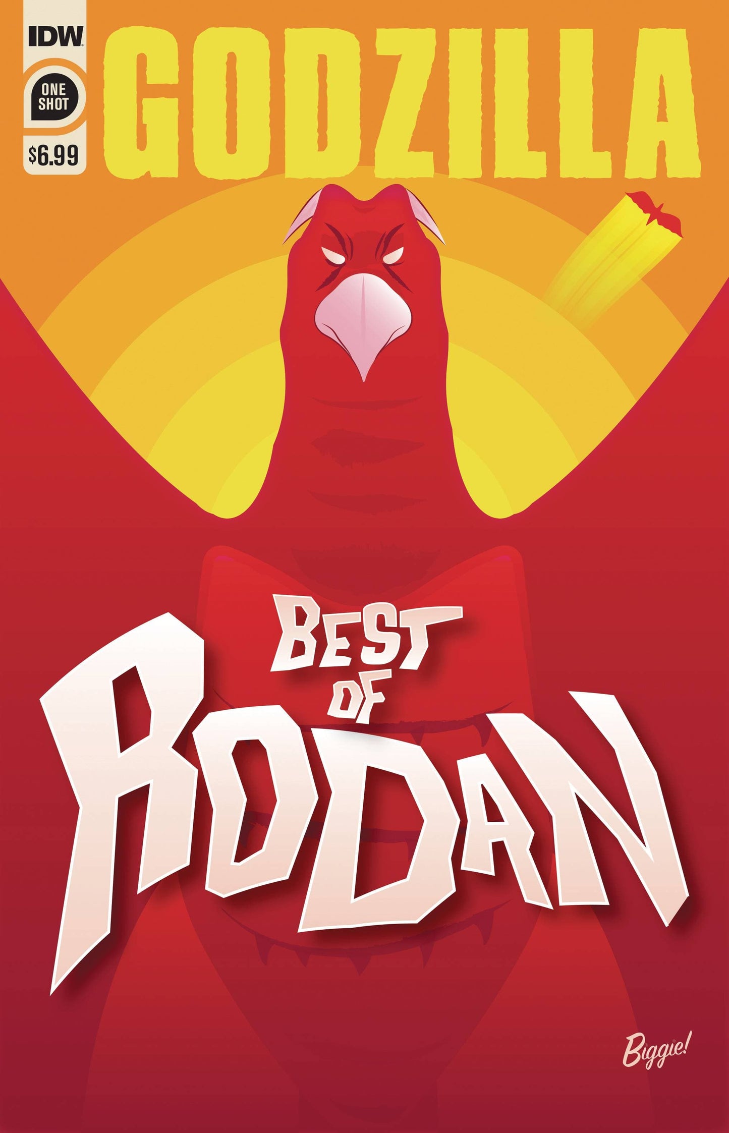 IDW PUBLISHING COMIC BOOK GODZILLA BEST OF RODAN