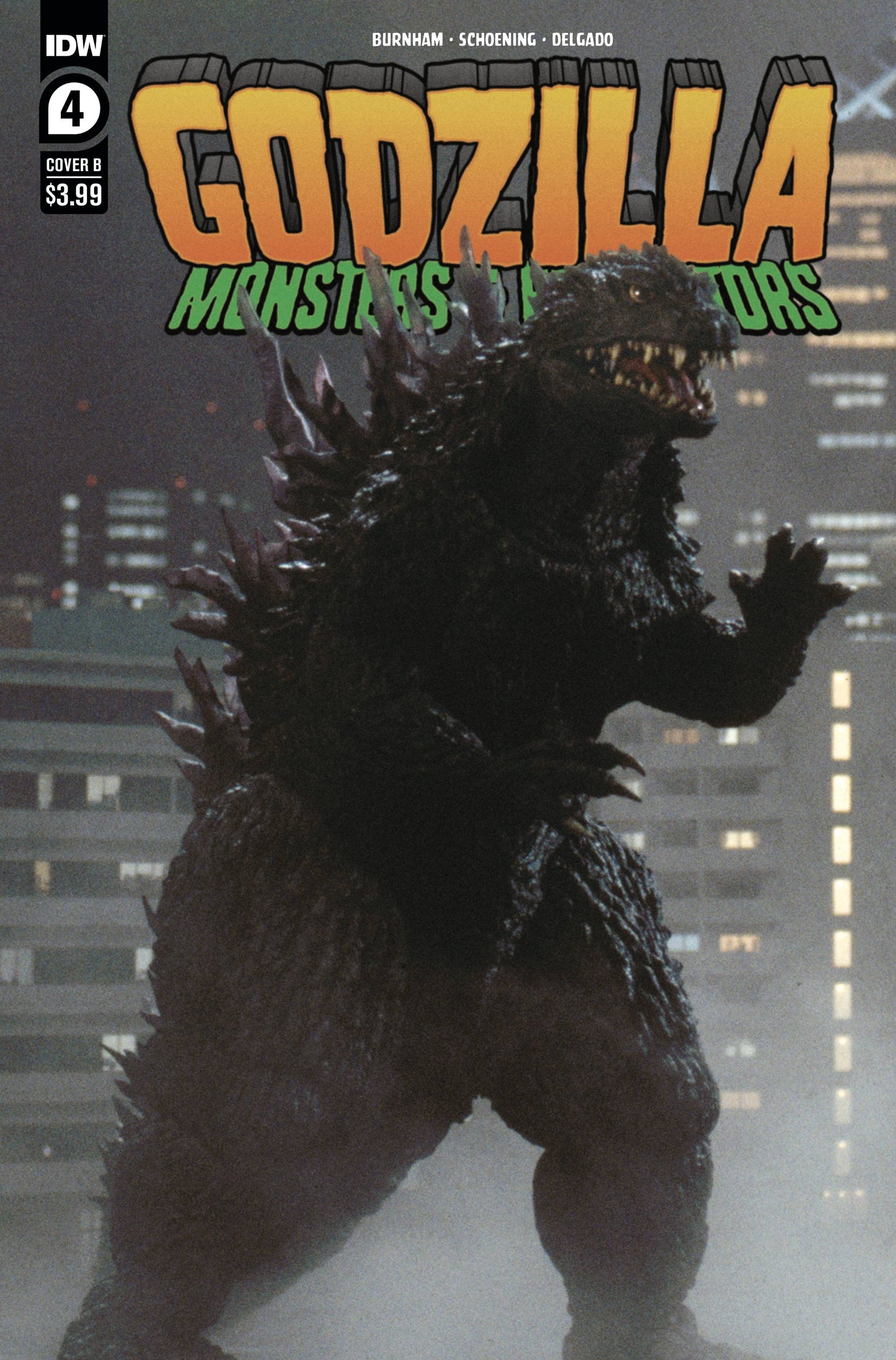 IDW PUBLISHING COMIC BOOK GODZILLA MONSTERS & PROTECTORS #4 CVR B PHOTO CVR