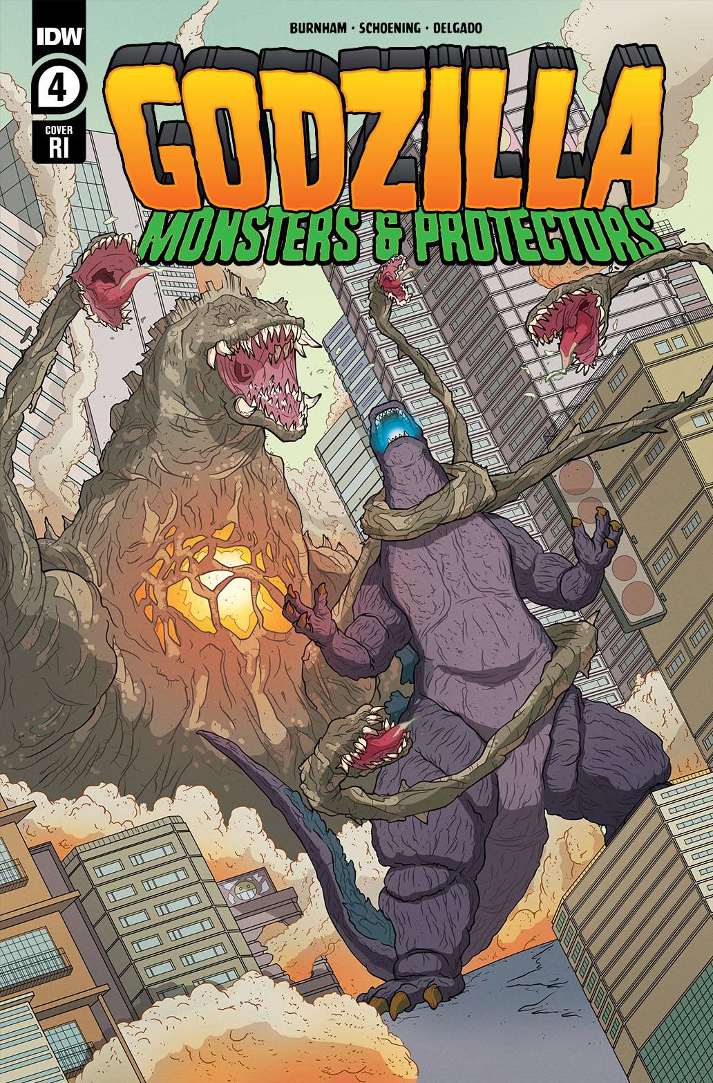 IDW PUBLISHING COMIC BOOK GODZILLA MONSTERS & PROTECTORS #5 (OF 5) CVR C 10 COPY INCV