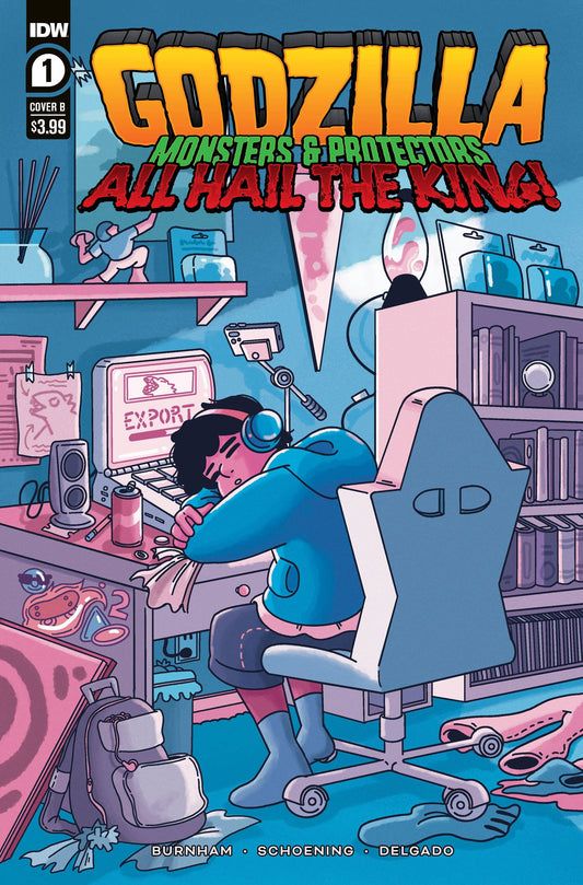 IDW PUBLISHING COMIC BOOK GODZILLA MONSTERS & PROTECTORS ALL HAIL KING #1 CVR B BELL