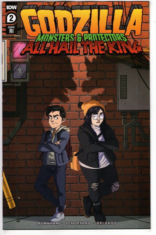 IDW PUBLISHING COMIC BOOK Godzilla Monsters & Protectors All Hail King #2 Cover RI VARIANT