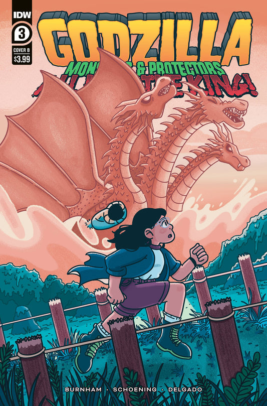 IDW PUBLISHING COMIC BOOK GODZILLA MONSTERS & PROTECTORS ALL HAIL KING #3 CVR B BELL