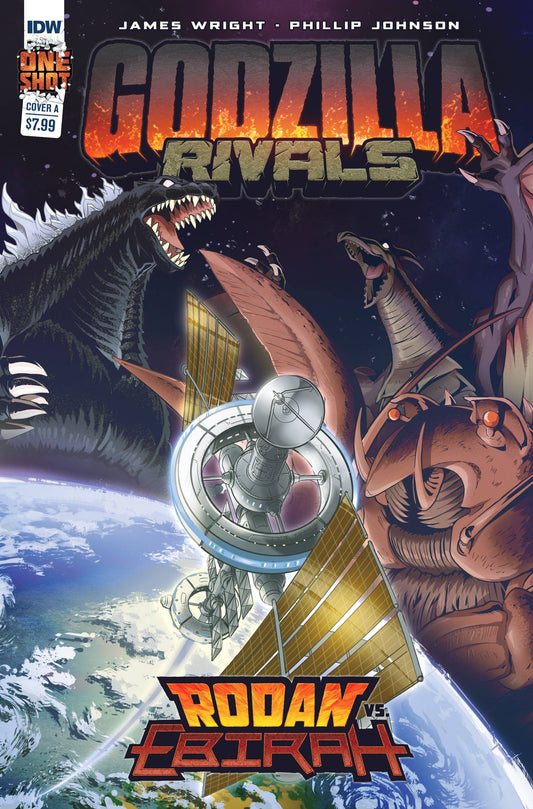 IDW PUBLISHING COMIC BOOK GODZILLA RIVALS RODAN VS EBIRAH CVR A JOHNSON