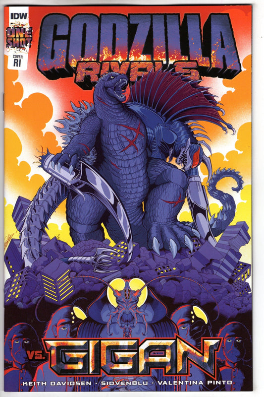 IDW PUBLISHING COMIC BOOK GODZILLA RIVALS VS GIGAN ONESHOT VARIANT