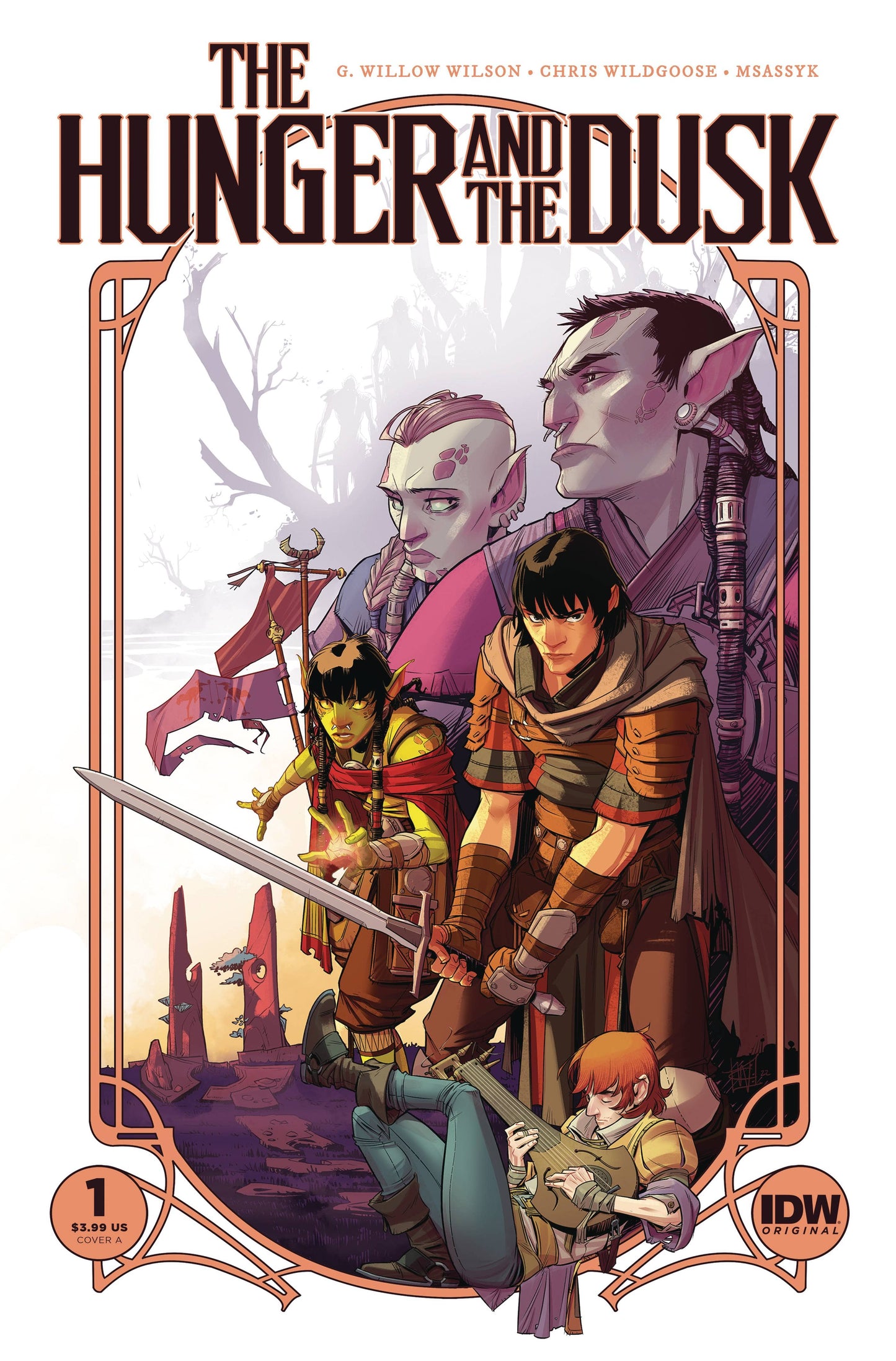 IDW PUBLISHING COMIC BOOK HUNGER AND DUSK #1 CVR A WILDGOOSE (RES) (MR)