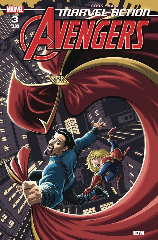 IDW PUBLISHING COMIC BOOK MARVEL ACTION AVENGERS (2020) #3 CVR A MAPA