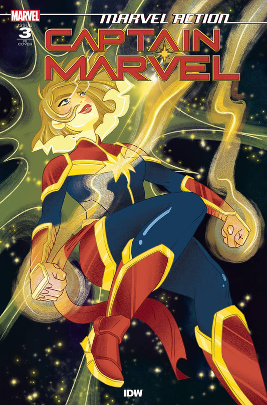 IDW PUBLISHING COMIC BOOK MARVEL ACTION CAPTAIN MARVEL #3 10 COPY NICOLE GOUX INCV CVR