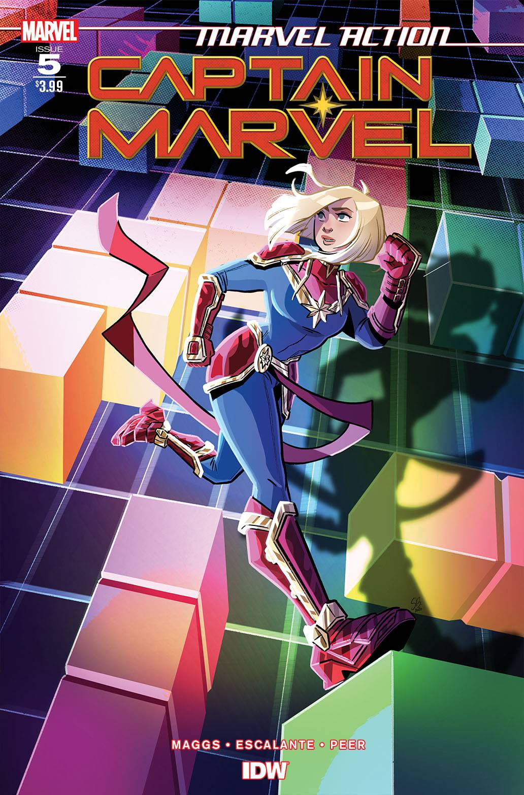 IDW PUBLISHING COMIC BOOK MARVEL ACTION CAPTAIN MARVEL #5