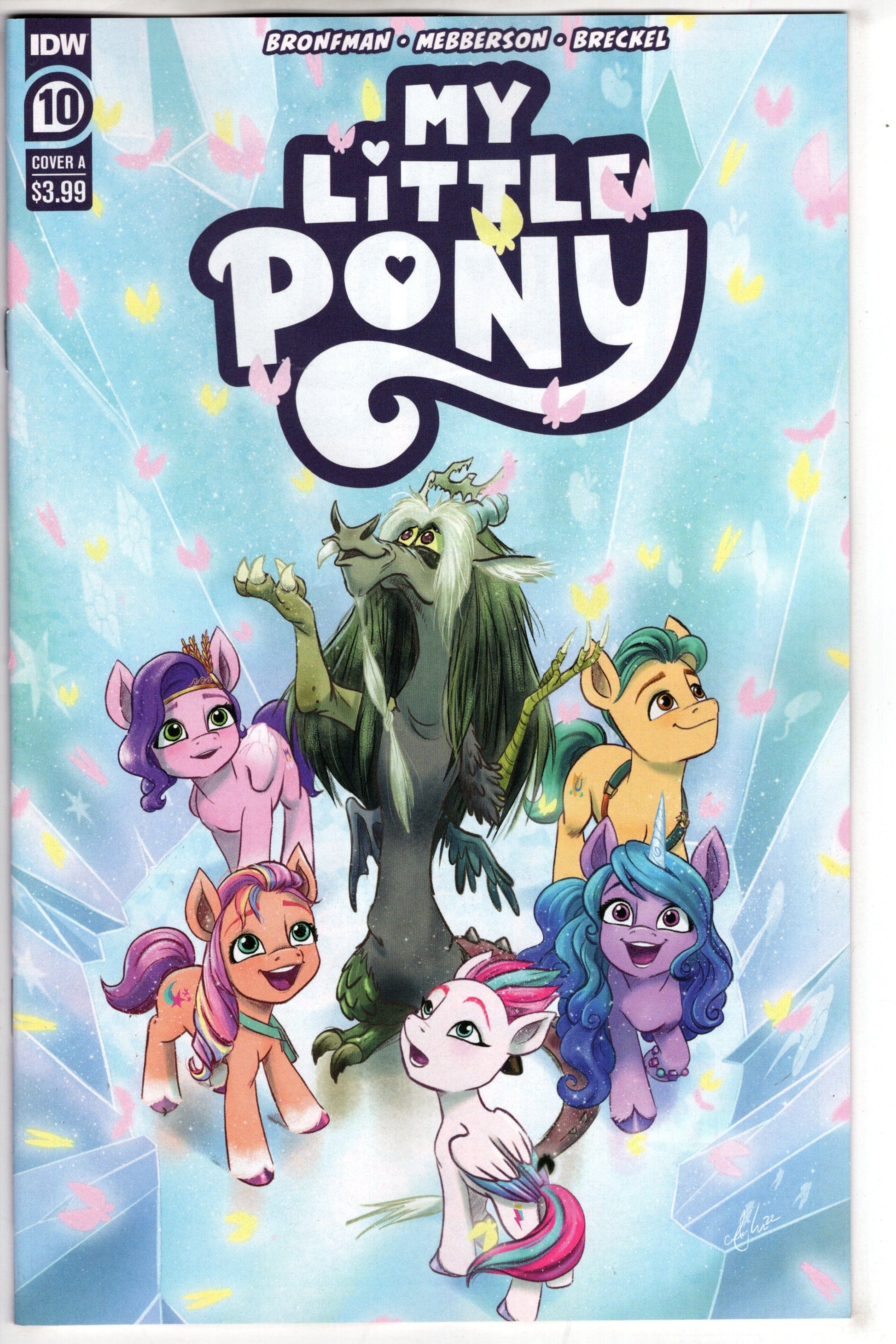 IDW PUBLISHING COMIC BOOK My Little Pony #10 Cover A Mebberson