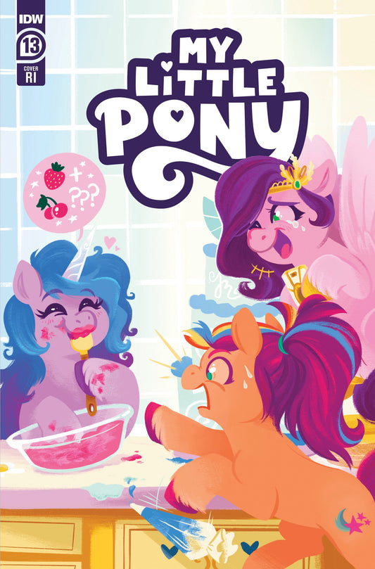 IDW PUBLISHING COMIC BOOK MY LITTLE PONY #13 CVR C 10 COPY INCV JUSTASUTA