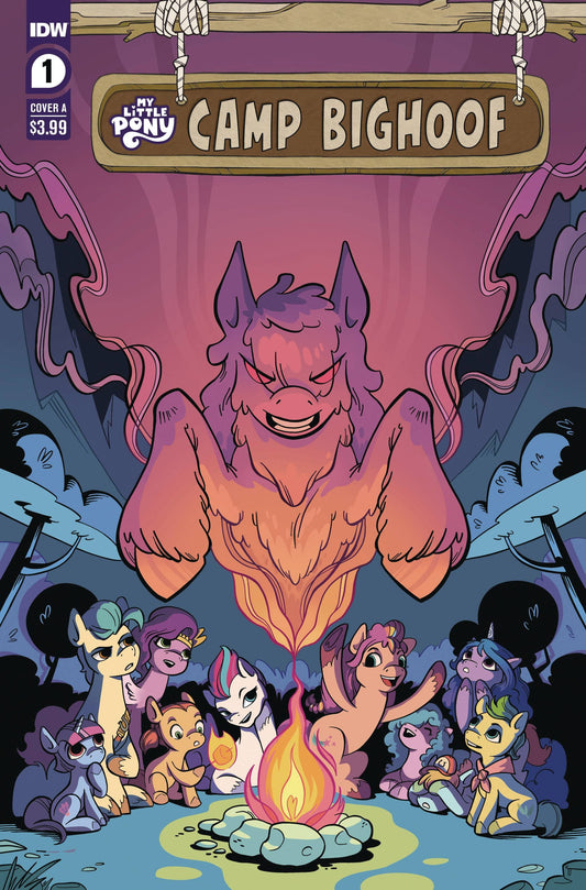 IDW PUBLISHING COMIC BOOK MY LITTLE PONY CAMP BIGHOOF #1 CVR A SHERRON