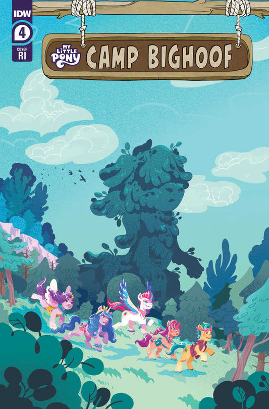 IDW PUBLISHING COMIC BOOK My Little Pony: Camp Bighoof #4 Variant Ri (10) (Goux)