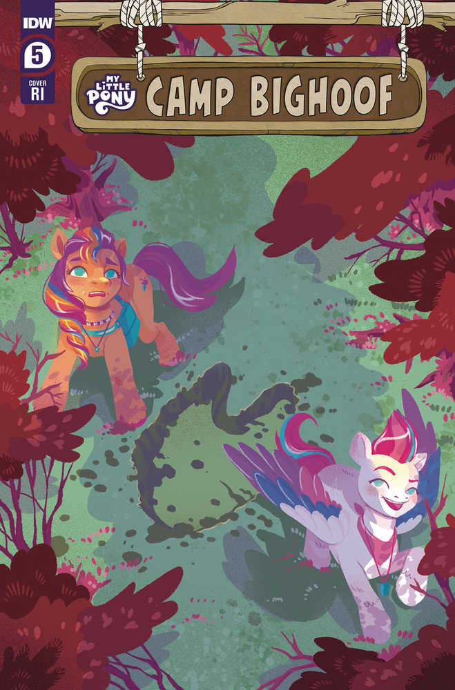 IDW PUBLISHING COMIC BOOK My Little Pony Camp Bighoof #5 Cover C 10 Goux